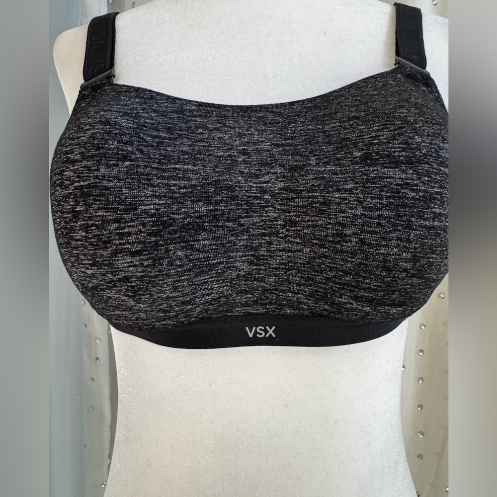 Victoria's Secret Black Heather Sports Bra